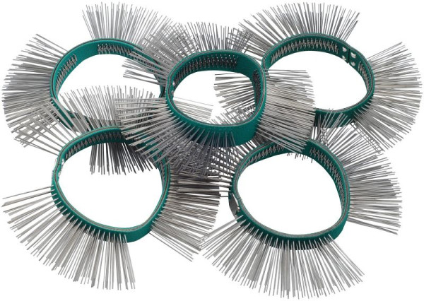 Hazet borstelband, 11 mm breed, fijne, rechte punten, 9033-6-05/5