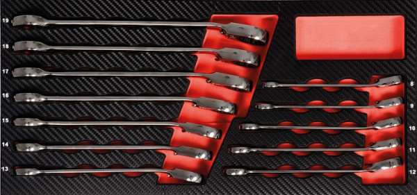 Projahn GearTech sleutelinzet "omschakelbaar" 12 stuks, 5999-041