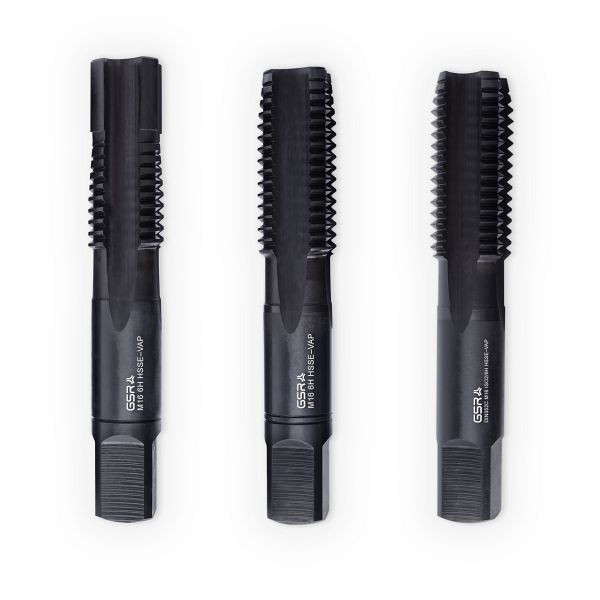 GSR handtapset metrische draad DIN 2184-2 (DIN 352) rechts HSSE M 18 VAP, 00813280