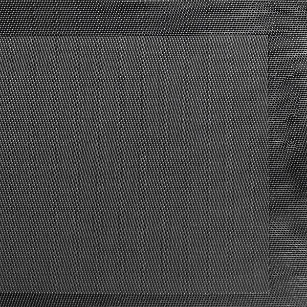 APS placemat, 45 x 33 cm, PVC, fijn lint, kleur: FRAMES zwart, VE 6 stuks, 60541