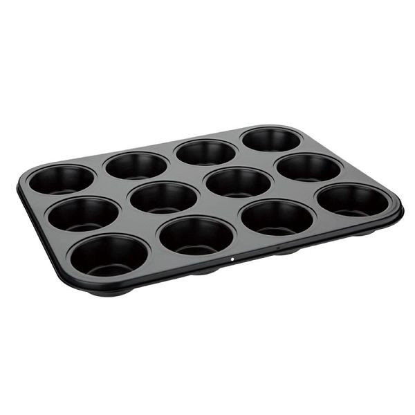 Vogue muffinvorm met antiaanbaklaag 12 muffins, GD011