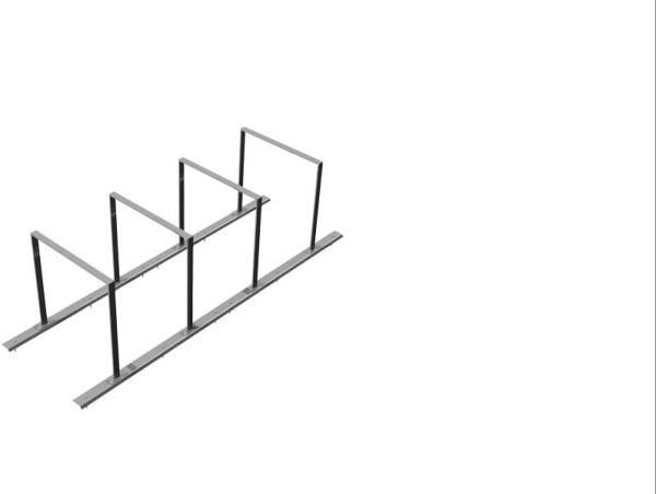 Schake fietsleunbeugel rijsysteem stalen buis 50 x 12 mm, 425_40