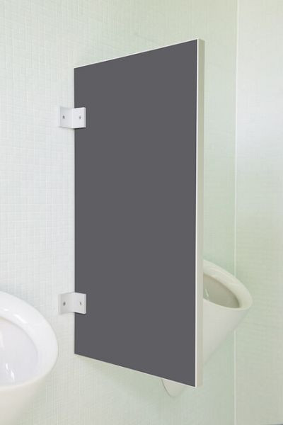 KEMMLIT Standaard urinoirschot Novara van houtmateriaal kwartsgrijs, 15120004