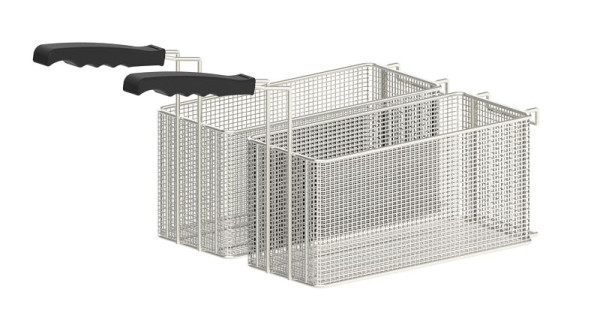 Casselin frituurmand set 2 x 6.5 L - Voor 16 liter friteuse CFP162, CL2PF16