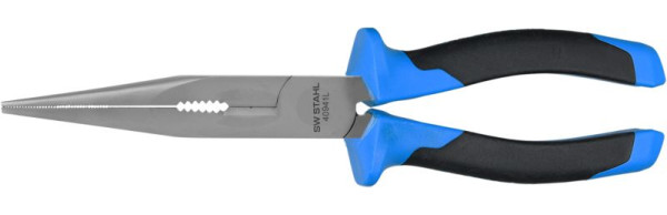 SW-Stahl punttang, recht, 200 mm, zilver, 40941L, 4033592143950