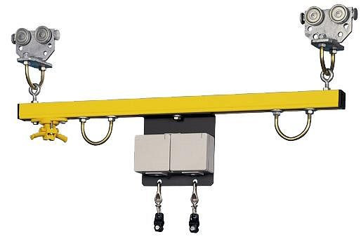 ANKE apparatuurwagen; Lengte 630 mm; Elektrische aansluiting 2 x 230 V; toelaatbare stroombelasting 10/16 A, 920.003
