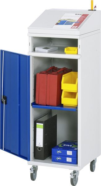 RAU zijkast sta bureau - model 01, B450 x D520 x H1235/1345 mm, 07-450-M01F.11