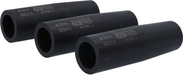 KS Tools wielboutcentreer- en beschermhulzenset, M22x1,5, Ø32,0 mm, 450.0376