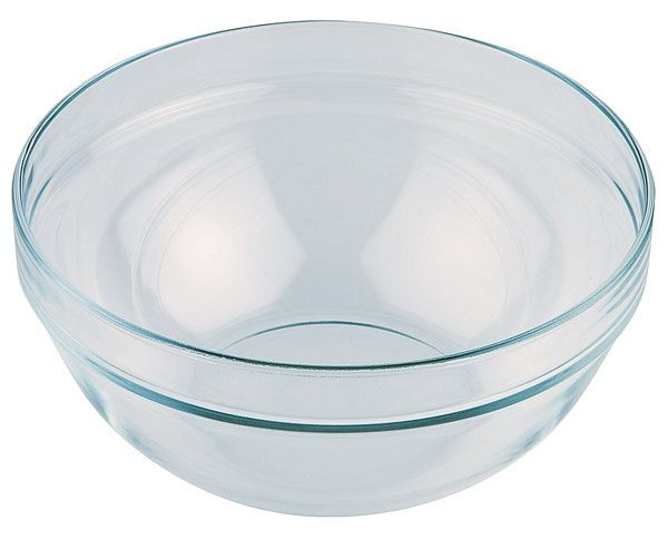 APS glazen schaal, Ø 6 cm, hoogte: 2,5 cm, 0,05 liter, 11859