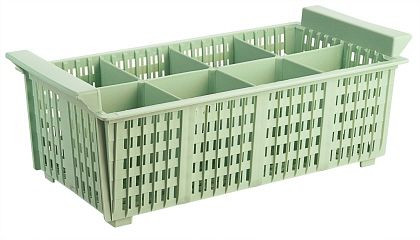 Bestekmand Contacto, groen, 2512/044