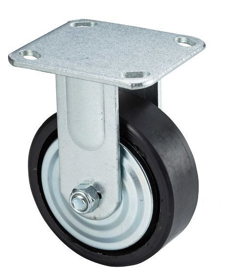 Boxo 125 mm PU wielen 1-delig, P-52PUF