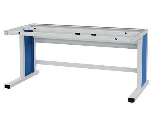 Bedrunka+Hirth workergo onderstel C-voet, diepte 600, elektrische hoogteverstelling 2 motoren, afmetingen in mm (BxD): 1750 x 750, C175E275G