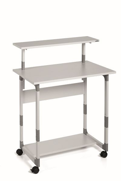 DURABLE SYSTEM COMPUTER TROLLEY 80 VH, grijs, 371810