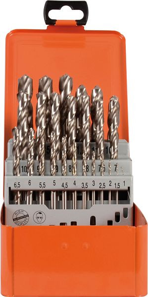 Projahn boorkoffer HSS-G 25 stuks 1-13 / 0,5 mm TURBO, 60374