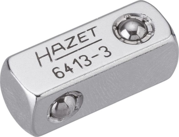 Hazet doorsteek vierkant, massief 10 mm (3/8 inch), vierkant massief 10 mm (3/8 inch), 6413-3