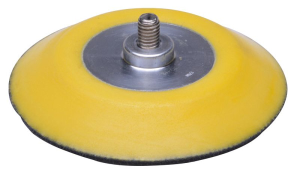 SW stalen klittenbandpad, ø 3", M6 x 1 mm, S3292-33