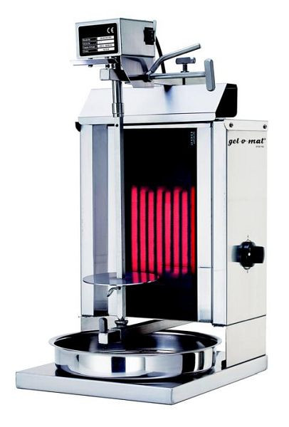 gel-o-mat Elektrischer Gyros-/ Kebab-Grill, Modell GLG235, Kapazität 5 kg, GLG235