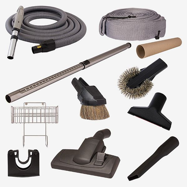 HKW zuigaccessoireset LUXURY (11 stuks) - zuigslang 6 m lang, 3060