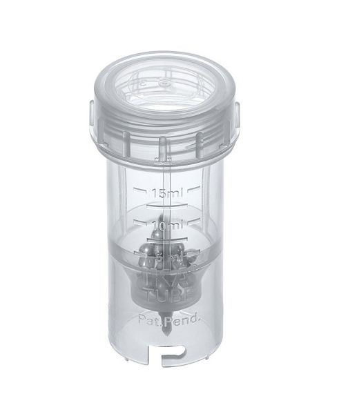 IKA mengvat met roerwerk, RVS kogels, 20 ml, VE: 25 stuks, 0003703200