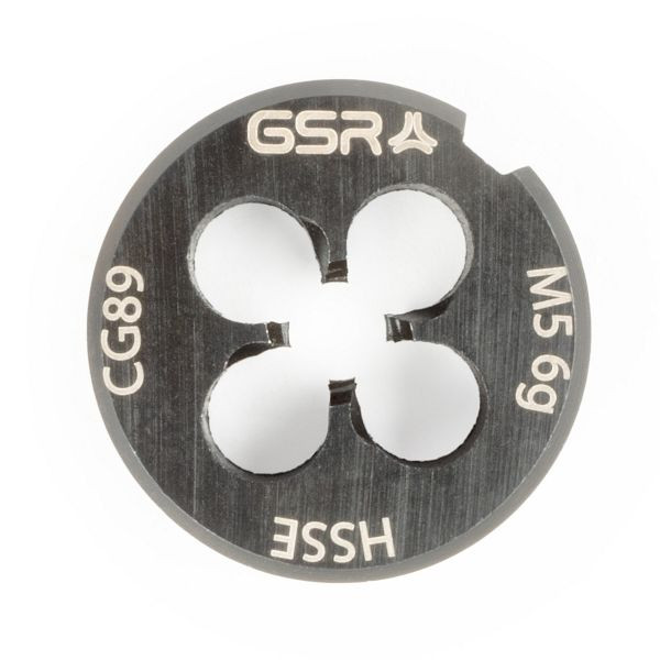 GSR-matrijs DIN EN 22568 (DIN 223) metrische draad rechts HSSE-VAP M 5, 00409170