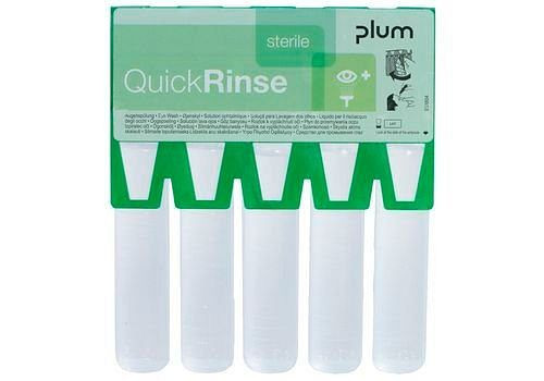 DENIOS QuickRinse oogspoelampullen, navulling voor QuickSafe Box, VE: 20 stuks, 243-635