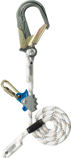 Skylotec vasthoudkoord ERGOGRIP SK16, 50 kN Stalen karabijnhaak met schroefsluiting, lengte: 1.8m, L-0368-1,8