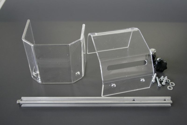 ELMAG Plexi boorhouderbescherming compleet met houder, voor KBM 13TN, 9106229