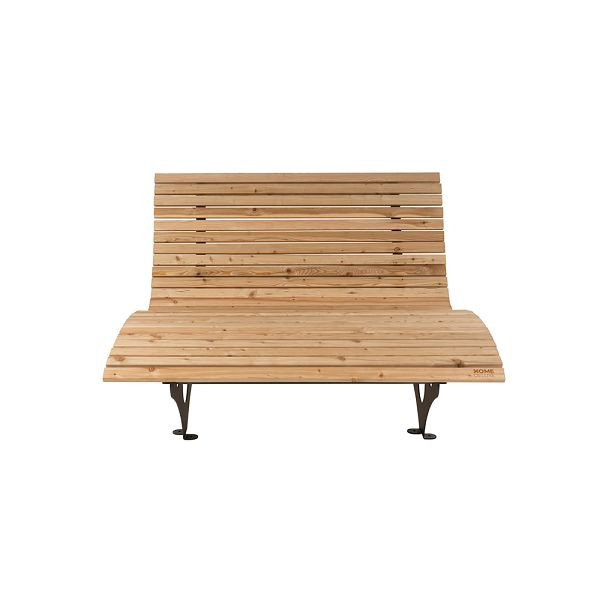 HOME DELUXE golfhouten ligstoel/bosbank TAIGA, 35674