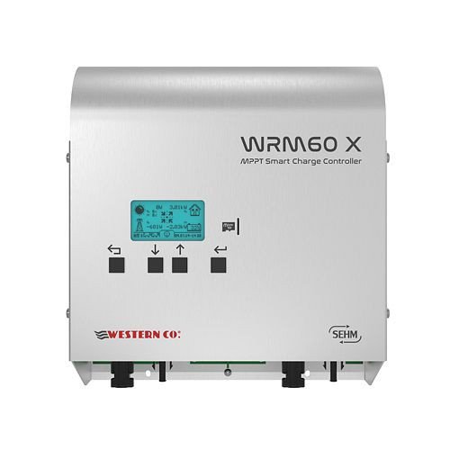 Western solar laadregelaar MPPT WRM60 XM, LCD, 322013