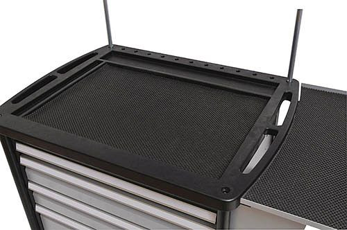 Bedrunka + Hirth antislipmat inleg, voor plaatsing in de kunststof plank, BxDxH 570 x 380 x 3, 08.89.71