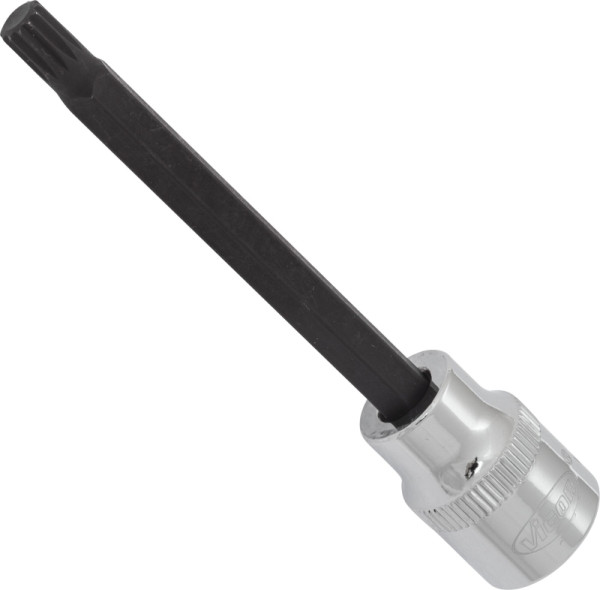 VIGOR schroevendraaierbit, hol vierkant 10 mm (3/8 inch), inwendig meertands profiel XZN, M6, lengte: 93 mm, voor handbediening, V6115