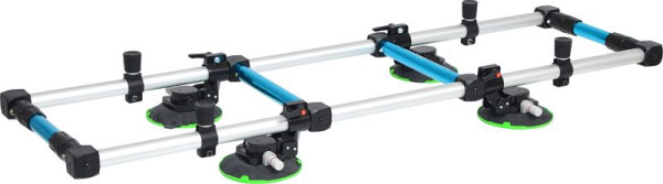 KS Tools Viervoudige zuigheffer, 100 kg, 140.1009