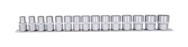 KS Tools 1/2" 12-kant doppenset, 15-delig, 10-24mm, 911.1285