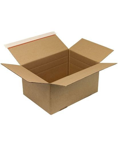 TransPak automatische vouwdoos, 1-wandig, met SK-sluiting, 310 x 230 x 81-160 mm, kwaliteit 1.30B, VE 20, 299448