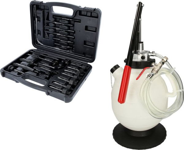 KS Tools tandwielolievuladapterset, 23-delig, 150.9110