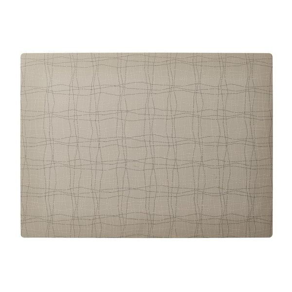 APS placemats, 45 x 33 cm, siliconen, donkerbeige, 24 stuks, 60584