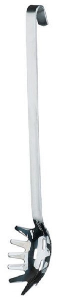 APS spaghettilepel, 11 x 6,5 cm, lengte: 39 cm, RVS, zware kwaliteit, antislip handvat, 00673