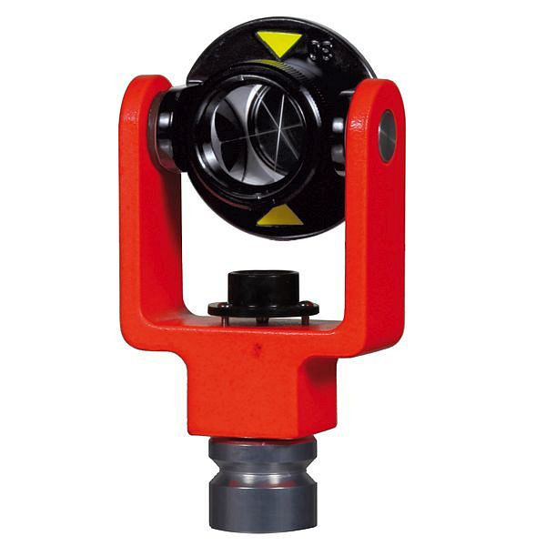 proNIVO miniprisma met centraal waterpas, ronde metalen richtplaat, 206-6515M-00-0
