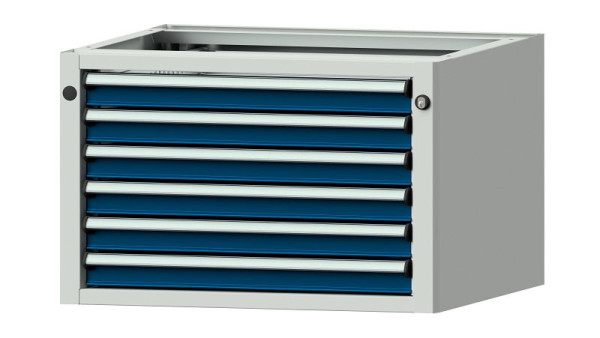 ANKE werkbanken onderkast, model 1210 V, 660 x 615 x 420 mm, RAL 7035/5010, 402.520