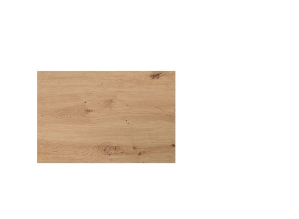 Hammerbacher tafelblad KP12, 120 x 80 cm, blad: knoestig eiken, 25 mm dik, met systeemboring voor steunpoten, VKP12/R