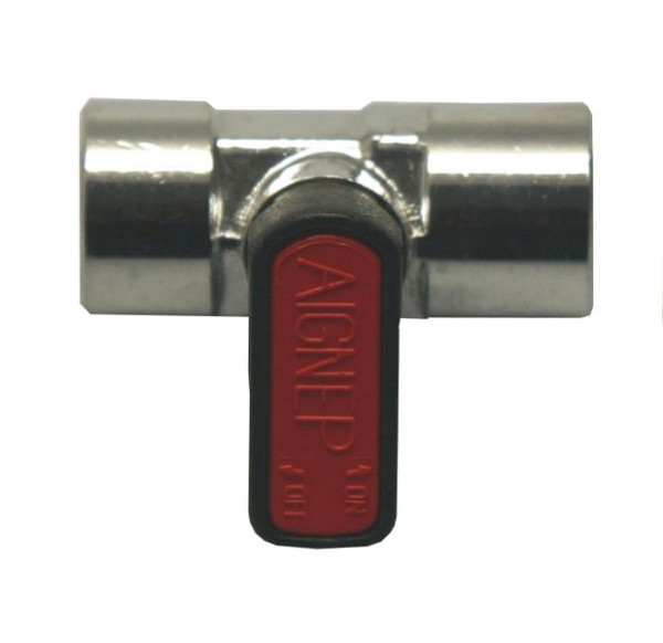 AEROTEC mini-kogelkraan 1/4 inch IT - IT, 20.660.03