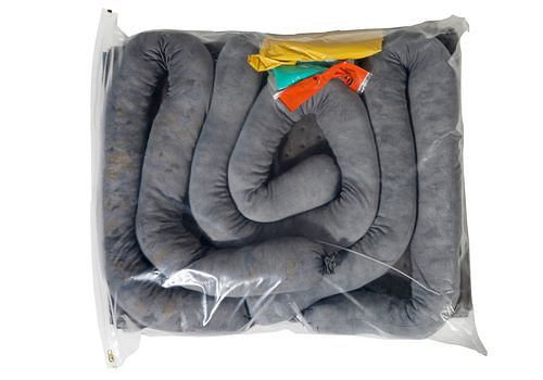 DENSORB noodbinderset in draagtas met 10 absorberende matten en 1 slang, universele versie, 218732