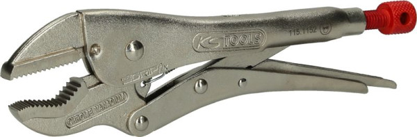 KS Tools griptang, V-bekken, 225 mm, 115.1152