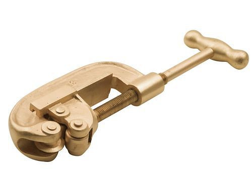 DENIOS pijpsnijder 2", max. Ø 50 mm, speciaal brons, vonkvrij, voor Ex-zones, 262968