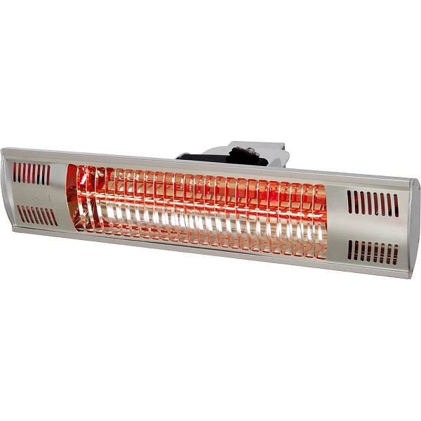 Stalgast elektrische kachel, hangend, voor wand- of plafondmontage, afmetingen 455 x 90 x 100 mm (bxdxh), CE0301450