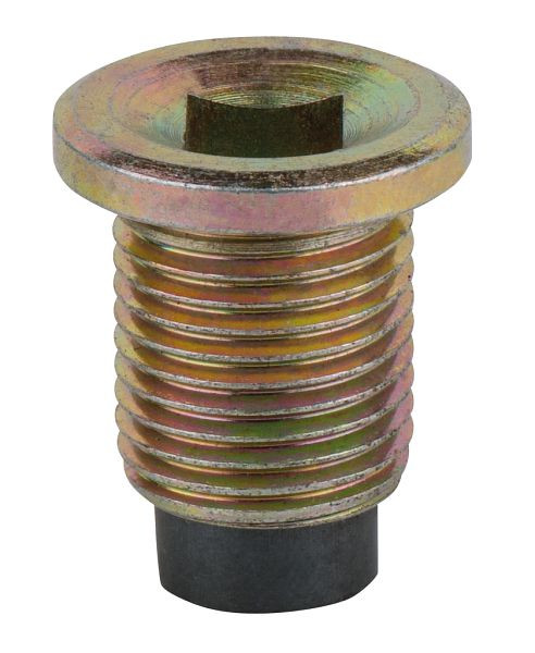 KS Tools olieaftapschroef, vierkante mof 8mm, M16x1,5x24mm, verpakking van 10, 430.1157