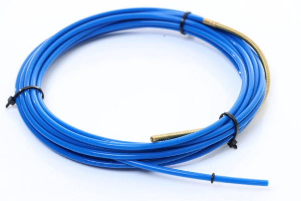 ELMAG PTFE kern 5 m 'blauw', voor aluminium, RVS en CuSi draad Ø 0,6 - 1,0 mm, 1 stuksverpakking - SB, 59719