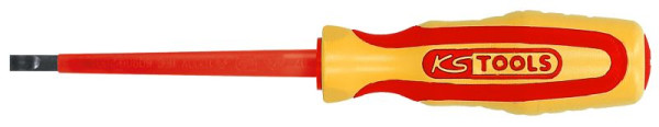 KS Tools ERGOTORQUE VDE gleufschroevendraaier, 2,5 mm, 117.0502