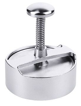 Contacto gehaktpers 12,5 cm gemaakt van gegoten roestvrij staal, 1357/125
