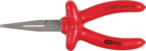 KS Tools 1000V platbektang, lange bek, 160 mm, 117.1289